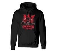 Stranger Things Hooded Sweater Pixel Demogorgon Size M