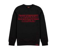 Stranger Things Jumper Women Logo Felpa con Cappuccio Maglione Merchandis XXL