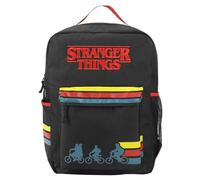 Stranger Things Logo & Silhouettes Nero 47 cm Zaino
