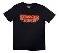 Stranger Things Logo With Christmas Lights ufficiale Uomo maglietta unisex
