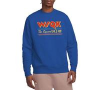 Stranger Things Lucas Wsqk Squawk Felpa Unisex, Blu Reale, M