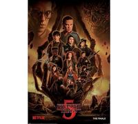 Stranger Things Maxi poster S5 (The Finale), 91,5 cm x 61 cm, con licenza ufficiale, grande decorazione da parete per camera da letto, sala giochi o ufficio