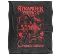 Stranger Things Mindflayer Group Horror Movie Poster Coperta super morbida al tatto setoso - 152 x 127 cm