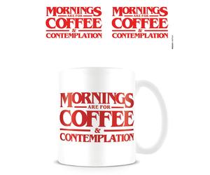 Stranger Things Morning Are For Coffee Tazza Pyramid