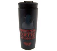 Tazza da viaggio metallizzata Pyramid Int Stranger Things Caffè e contemplazione