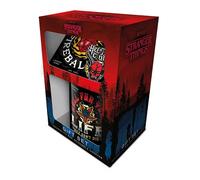 Stranger Things Mug, Coaster and Keychain Set Hellfire