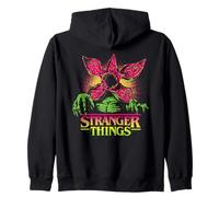 Stranger Things Neon Demogorgon Felpa con Cappuccio