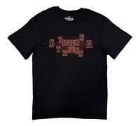 Stranger Things Neon Logo T Shirt Size L