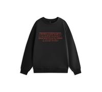 Stranger Things Nero Neon Felpa Unisex Adulti