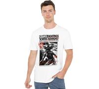 Stranger Things Newspaper Demogorgon Sighting T-Shirt Unisex, Bianco, 3XL