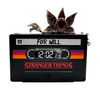 Stranger Things Orologio sveglia scatola lampada originale nero