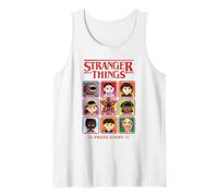Stranger Things Pixel Group Select Character Canotta