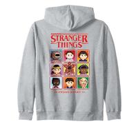 Stranger Things Pixel Group Select Character Felpa con Cappuccio
