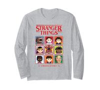 Stranger Things Pixel Group Select Character Maglia a Manica