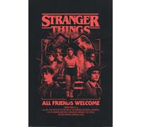 Stranger Things Poster King Misura 61x91.5 CM 61x91.4cm Stagione 5 Red Muro Art