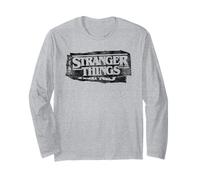 Stranger Things Punk Logo Maglia a Manica