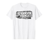 Stranger Things Punk Logo Maglietta
