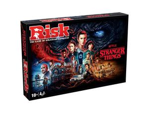 Stranger Things RISK Board Game Familiy Game Strategy Game use tactics, diplomac