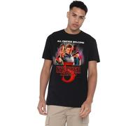 Stranger Things Season Five Poster T-Shirt Unisex, Nero, M