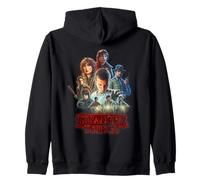 Stranger Things Season One Poster Felpa con Cappuccio