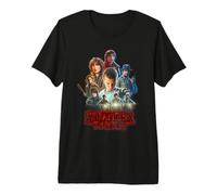 Stranger Things Season One Poster Maglietta Premium