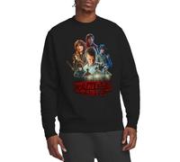 Stranger Things Season One Poster Unisex Sweatshirt, Black, S