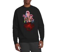 Stranger Things Season Three Poster Unisex Sweatshirt, Black, Medium