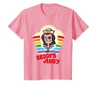 Stranger Things Si aggiudica Il Rainbow Pride di Steve Harrington Maglietta, Bambini, Rosa, 3 Anni