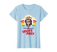 Stranger Things Si aggiudica Il Rainbow Pride di Steve Harrington Maglietta, Donna, Celeste, XS