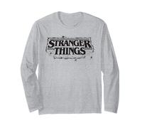 Stranger Things Spider Web Roll Maglia a Manica