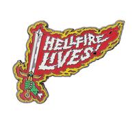Stranger Things Spilla Badge Hellfire Lives Edizione Limitata Fanattik