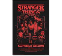 Stranger Things - Stagione 5 - Tutti Amici Welcome - Poster 24x36 - 161664