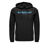 Stranger Things Starcourt Logo Hoodie Hooded Sweatshirt, Nero, 2XL Unisex-Adulto