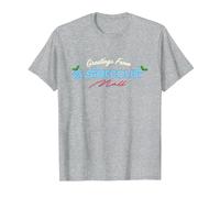 Stranger Things Starcourt Mall Maglietta, Uomo, Grigio Melange, S