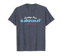 Stranger Things Starcourt Mall Maglietta, Uomo, Pervinca, L