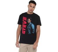 Stranger Things Steve Neo Homage Unisex T Shirt, Black, Small