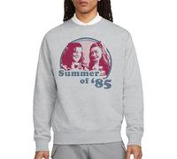 Stranger Things Stranger Things Summer of '85 Eleven And Max Unisex Sweatshirt, Athletic Heather Pullover Unisex - Adulto (Pacco da 1)