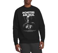Stranger Things Stranger Things Vecna Monsters Are Real Unisex Sweatshirt, Black Pullover Unisex - Adulto (Pacco da 1)