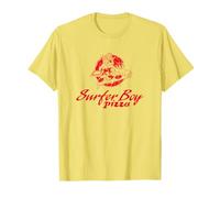 Stranger Things Surfer Boy Pizza Maglietta
