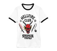 Stranger Things T-Shirt Club Inferno Club Infermiere da Uomo da Uomo Hawkins Outfit XXL