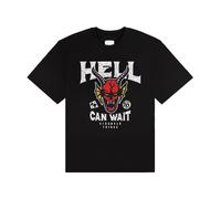 Stranger Things T-Shirt Hell Can Wait (black) Size M