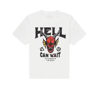Stranger Things T-Shirt Hell Can Wait (white) Size L