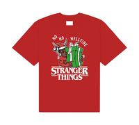 Stranger Things T-Shirt Ho Ho Hellfire Size L