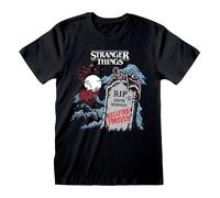 Abbigliamento Stranger Things: Heroes - Rip Eddie Black (T-Shirt Unisex Tg. M)