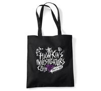 Stranger Things Tales From 85 Hic Scribble Borsa da viaggio riutilizzabile, 38 x 42 cm, colore: Nero
