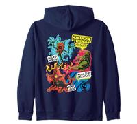 Stranger Things Tales from '85 Monsters Scrapbook Felpa con Cappuccio