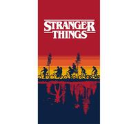 Stranger Things Asciugamano Spiaggia Bagno Piscina 100% Cotone Sunset Ufficiale