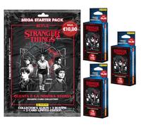 Stranger Things Trading Card Collection - Super Starter Pack Panini [Raccoglitore + 12 Bustine + 5 Card Limited Edition]