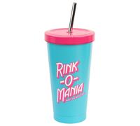 Grupo Erik: Bicchiere Termico Stranger Things | Bicchiere Acciaio Inox 550 ml, Bicchiere Thermos con Cannuccia, a doppia parete acciaio inox, BPA free, Stranger Things Gadget