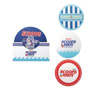 Stranger Things Untersetzer Scoops Ahoy NUOVO